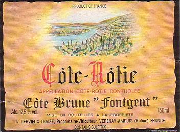 Côte Brune Fongent