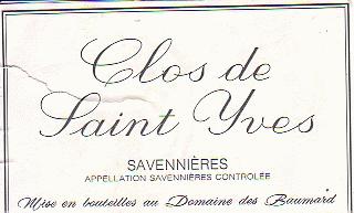 Clos de St Yves